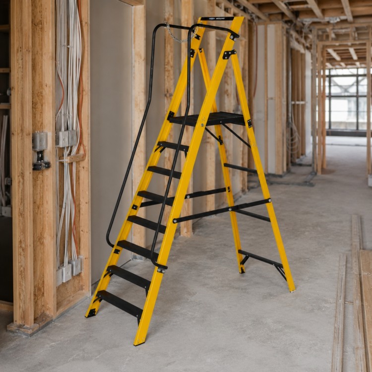 Fibreglass Platform Ladders