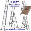 4-WAY Combi Ladder & Step