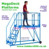 MegaDeck Platforms 1200mm & 1800mm x 730mm