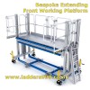 Bespoke Extending height Front Working Platform