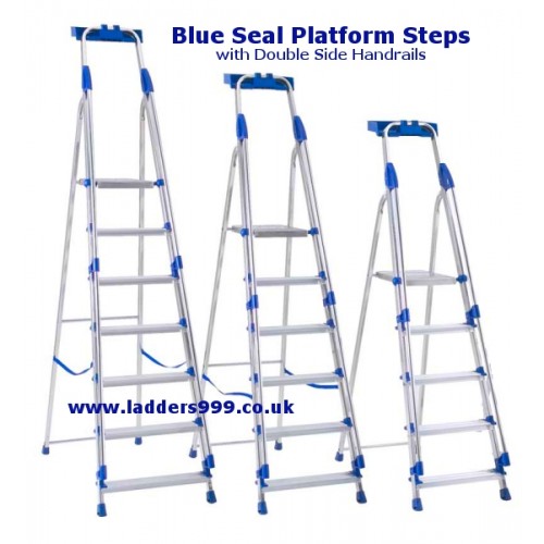 "BLUE-SEAL" Light Trade Alloy Platform Steps