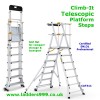 Climb-It TELESCOPIC Platform Steps EN131 Professional