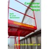 Bespoke Cantilever Mobile Steps