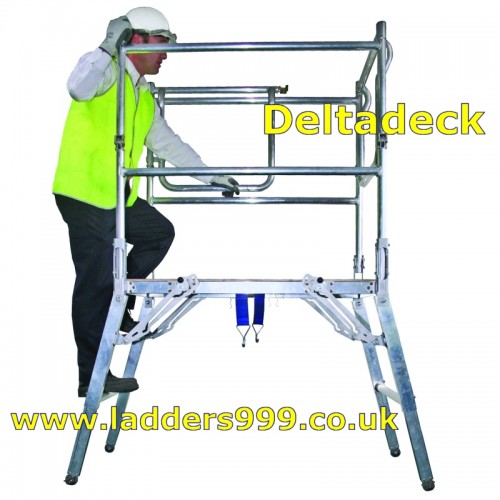 DELTADECK Folding Alloy Podium Platform