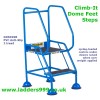 Climb-It DOME FEET Mobile Steps - PVC Anti-Slip treads