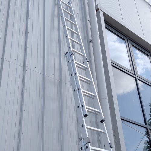 Ascend EN131 aluminium ladder range including single, double and triple section ladders