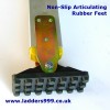 Non-Slip Articulating Rubber Feet