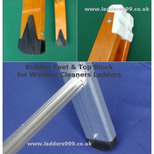 Rubber Bung Feet for Window Cleaners Ladders