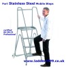 Fort STAINLESS Steel Mobile Steps