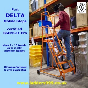 Fort DELTA Mobile Safety Steps - BSEN131 PRO certified