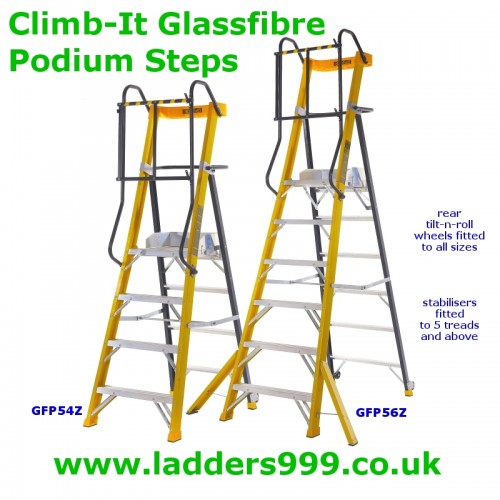 Climb-It Glassfibre Podium Steps