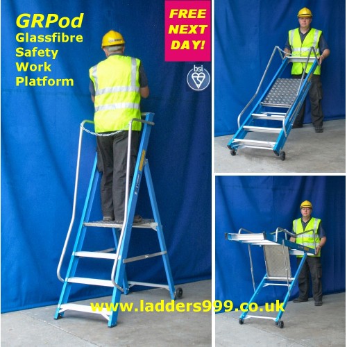 GRPod Glassfibre Safety Work Platforms