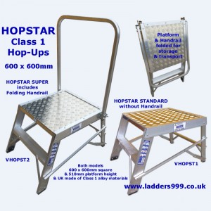 HopStar Class 1 Alloy Folding Hop-Up Platform