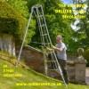 Highgrove DELUXE Tripod Ladders - all 3 legs adjustable