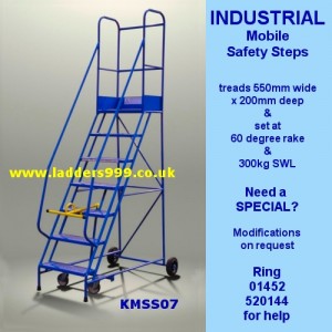 Industrial Mobile Safety Steps