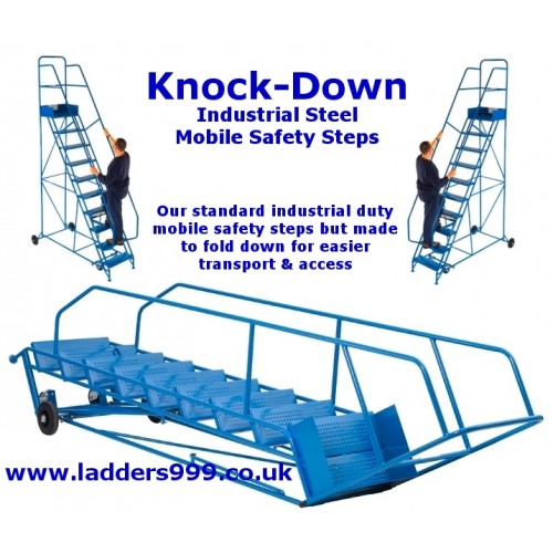 Knock-Down Mobile Steps