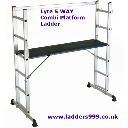 Lyte 5-WAY COMBI Platform Ladder