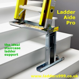 Staircase Ladder Support - LadderAide Pro