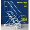 Galvanised LorryLoada Steel Safety Steps