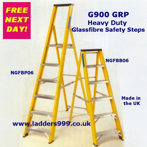 G900 Heavy Duty GRP Glassfibre Safety Steps