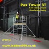 Zarges PAX Alloy Tower 3.6m work ht