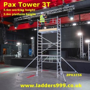 Zarges PAX Alloy Tower 5.6m work ht