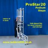 PROSTAR20 Podium Steps - BS8620 kitemarked
