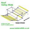 Roof Valley Walk for simple but safe protection when working in valley gutters