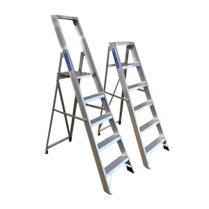 Heavy Industrial Aluminium Professional Stepladders 