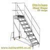 Stainless Steel Mobile Steps - SP range