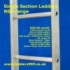 RGS190 - 9.05m Single Section Alloy Ladder
