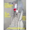 Hymer Stairway Adjustable Stepladder