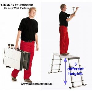 TELESCOPIC Telesteps Hop-Up Work Platform