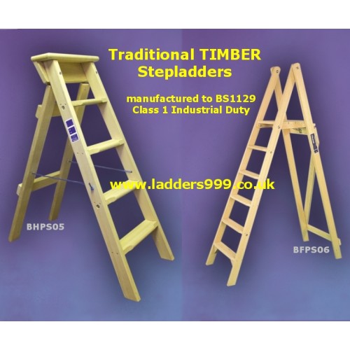 Timber Stepladders  