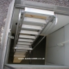 Weight Assisted Ladder- for roof exit
