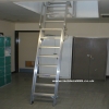 Weight Assisted Ladder- for roof exit