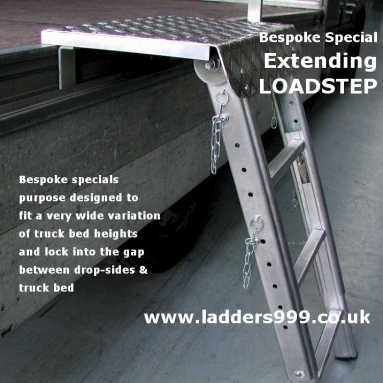LOADSTEP Vehicle Access Ladders for lorries large and small from ladders999