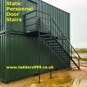 Static Personnel Door Stairs