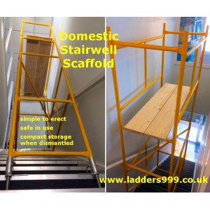 Domestic Steel STAIRWELL Scaffold