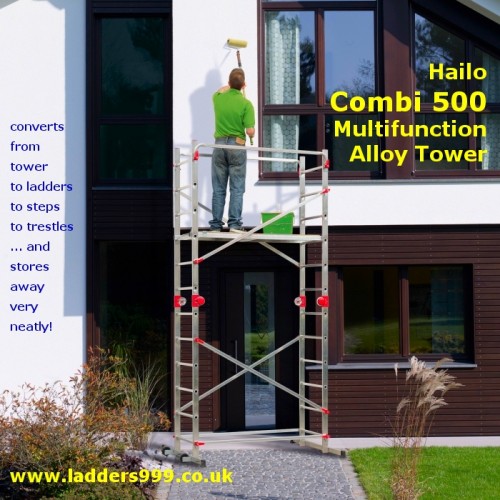 Hailo COMBI 500 Tower -  Multifunction Scaffold Tower