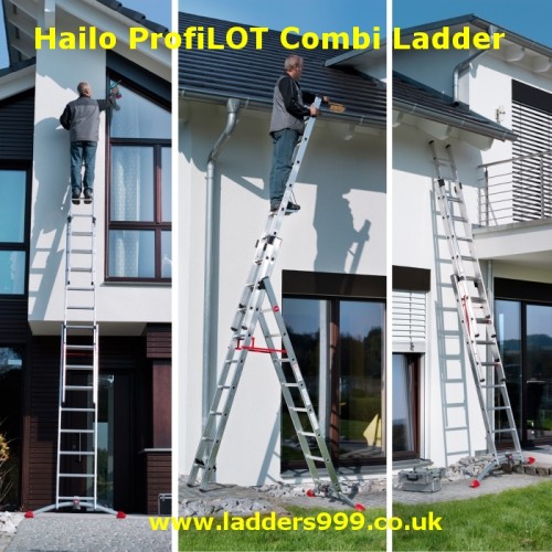 Hailo ProfiLOT Combi Ladders