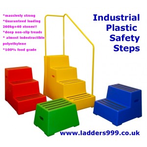 Industrial Plastic Safety Block Steps