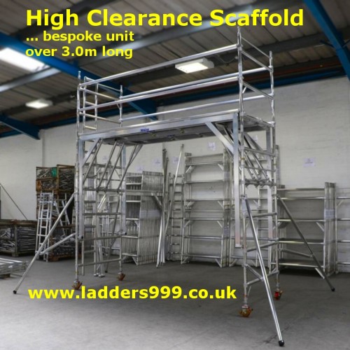 Bespoke High Clearance Scaffolds