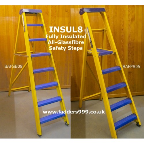 "Insul8" ALL-GLASSFIBRE Safety Steps