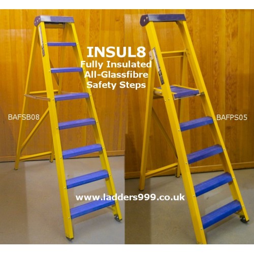 "Insul8" ALL-GLASSFIBRE Safety Steps