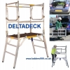 DELTADECK Folding Alloy Podium Platform