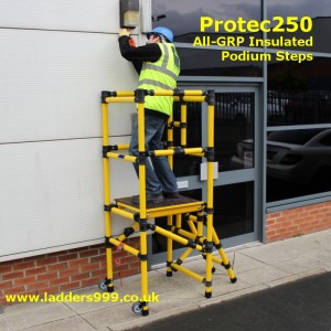 PROTEC250 All-Glassfibre Insulated Podium Steps