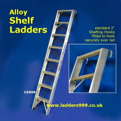 Industrial Alloy SHELF LADDERS