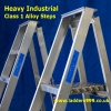 "HEAVY INDUSTRIAL" Class 1 Alloy Stepladders