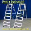 "HEAVY INDUSTRIAL" Class 1 Alloy Stepladders